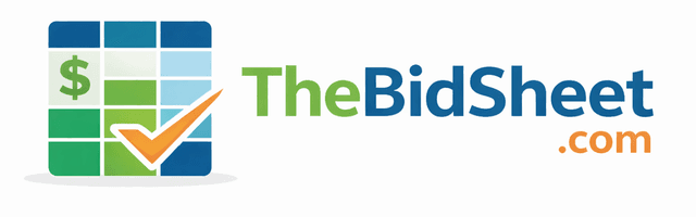 The Bid Sheet